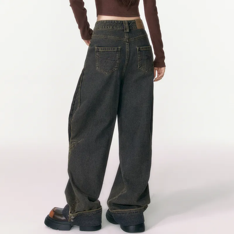 EPTISON WOMAN Jeans Women's Vintage Denim Blue-4