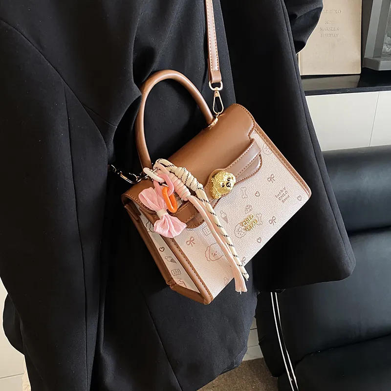 Cwatcun PU One Shoulder Handbag Regular Women's Multicolor-19