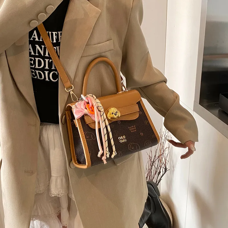 Cwatcun PU One Shoulder Handbag Regular Women's Multicolor-13