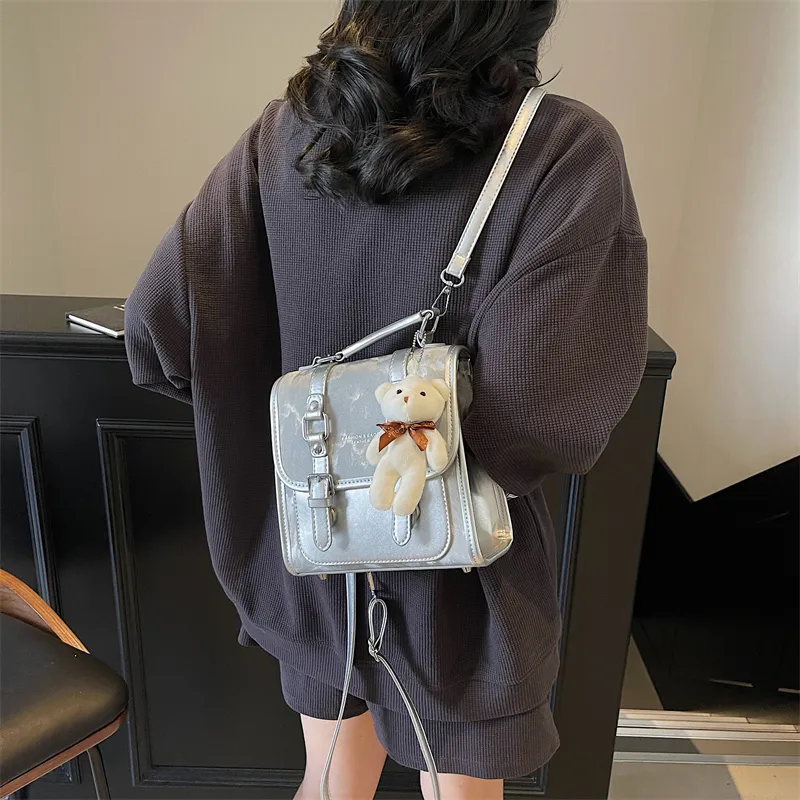 Cwatcun PU Backpack Women's Multicolor-1