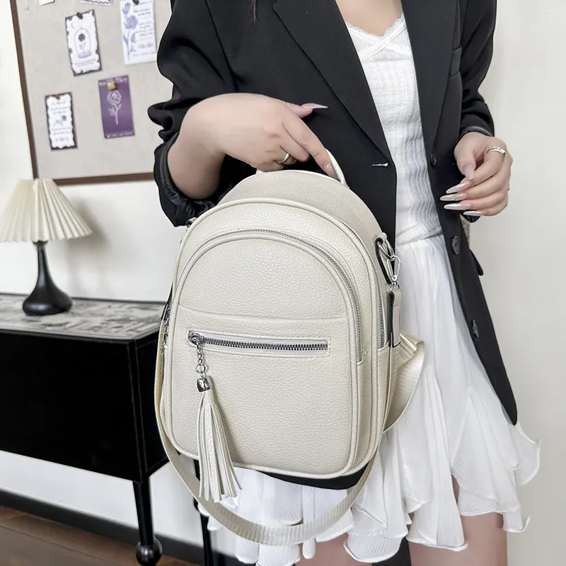 Cwatcun PU Backpack Women's Multicolor-1