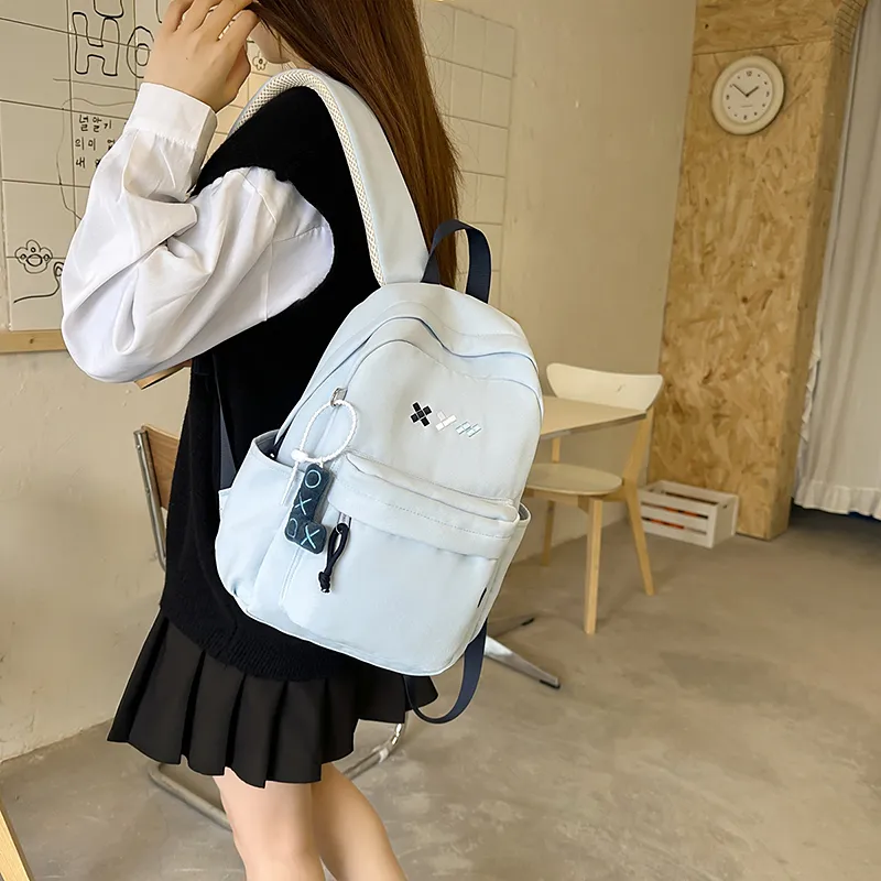 Cwatcun Nylon Backpack Regular Unisex Multicolor-7