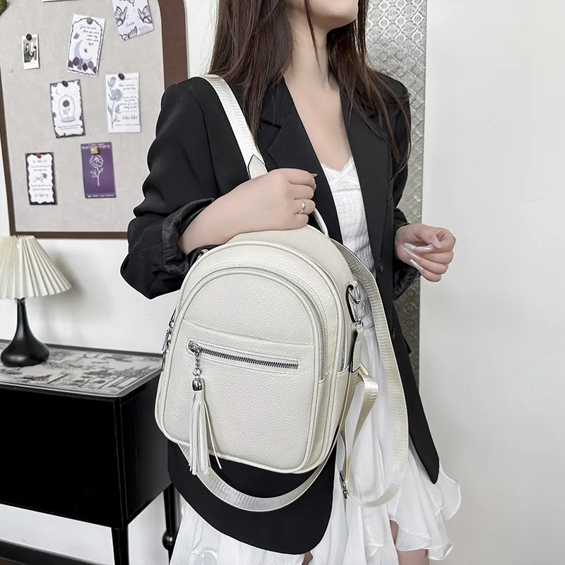 Cwatcun PU Backpack Women's Multicolor-3