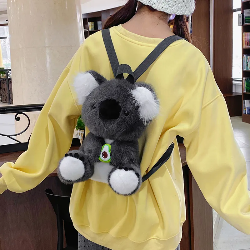 Cwatcun Plush Backpack Unisex Multicolor-10