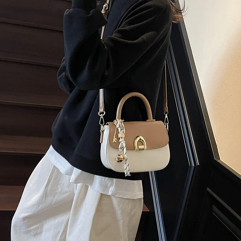 Cwatcun Pu Crossbody Bag One Shoulder Handbag Women's Multicolor-14