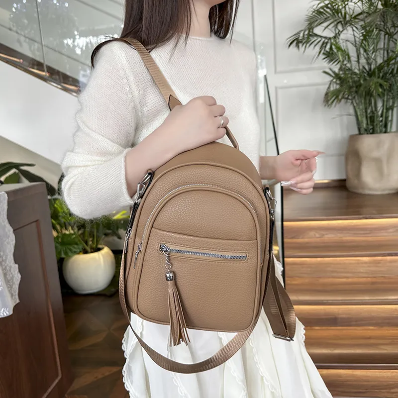 Cwatcun PU Backpack Women's Multicolor-11