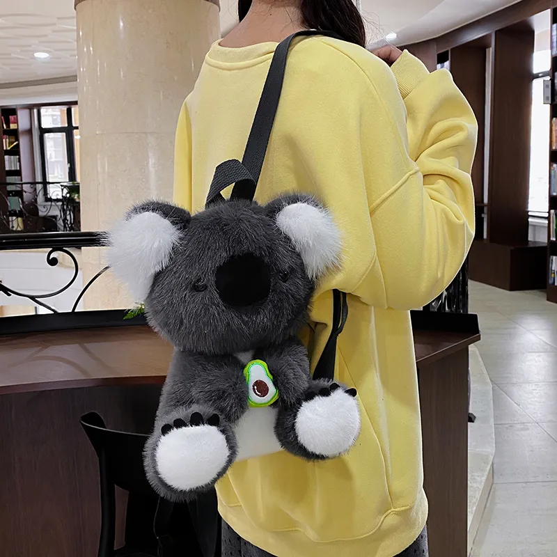 Cwatcun Plush Backpack Unisex Multicolor-9