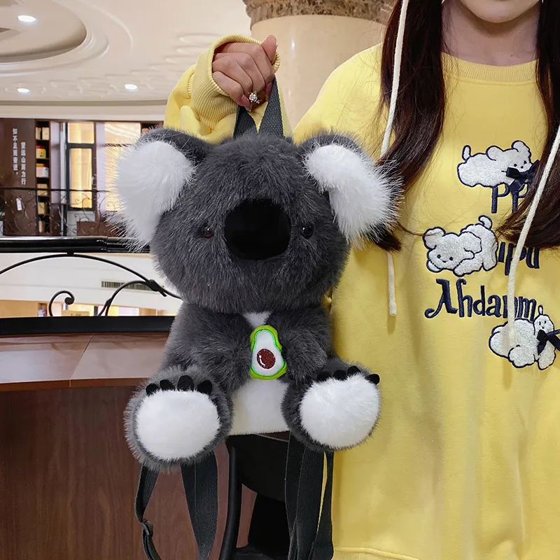 Cwatcun Plush Backpack Unisex Multicolor-8