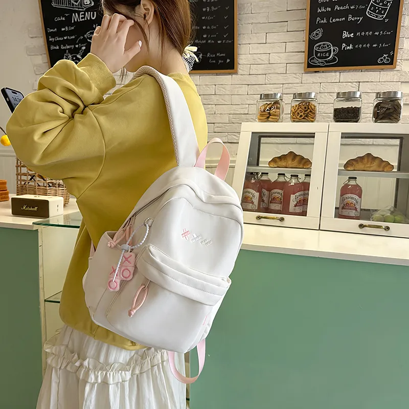 Cwatcun Nylon Backpack Regular Unisex Multicolor-1