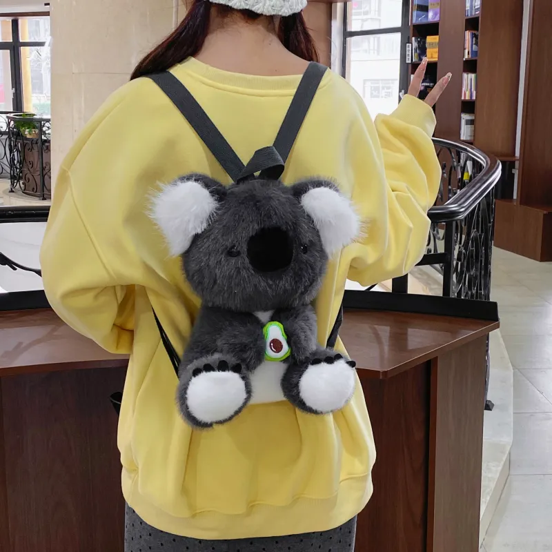 Cwatcun Plush Backpack Unisex Multicolor-7