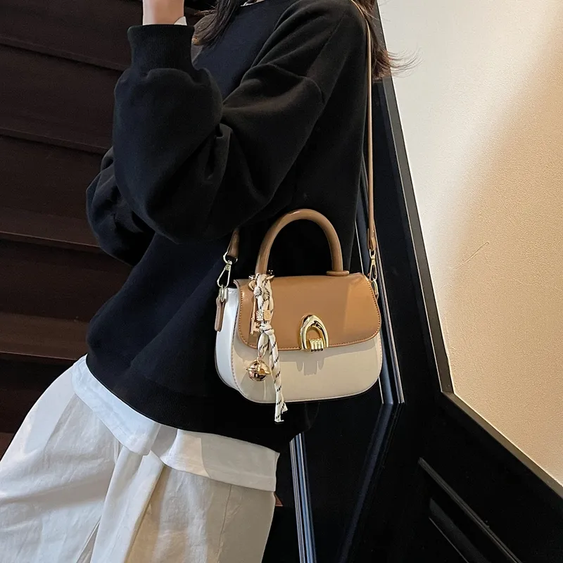 Cwatcun Pu Crossbody Bag One Shoulder Handbag Women's Multicolor-12