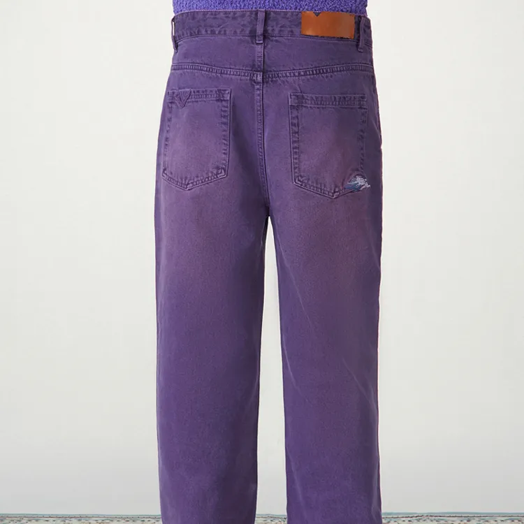 Randomevent Jeans Unisex Purple-5