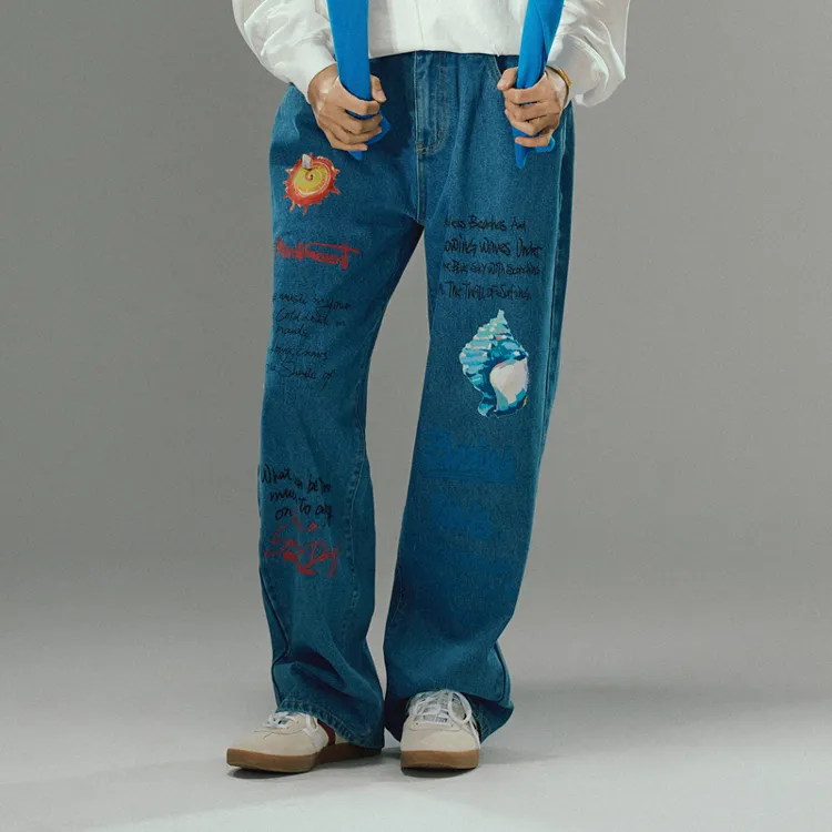 Randomevent SS24 Jeans Unisex Light Blue-2