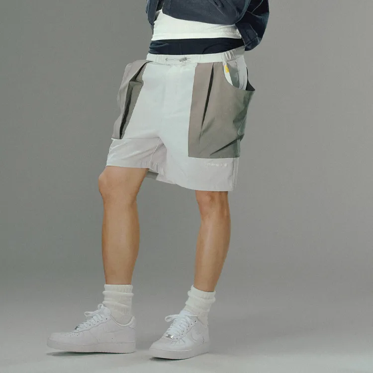Randomevent Casual Shorts Unisex Ecru-4