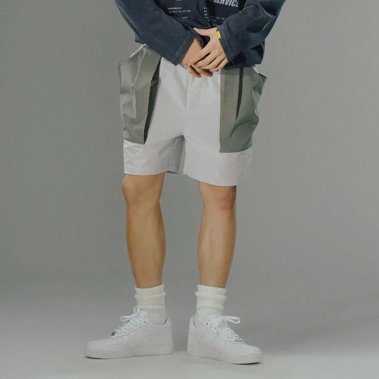 Randomevent Casual Shorts Unisex Ecru-3