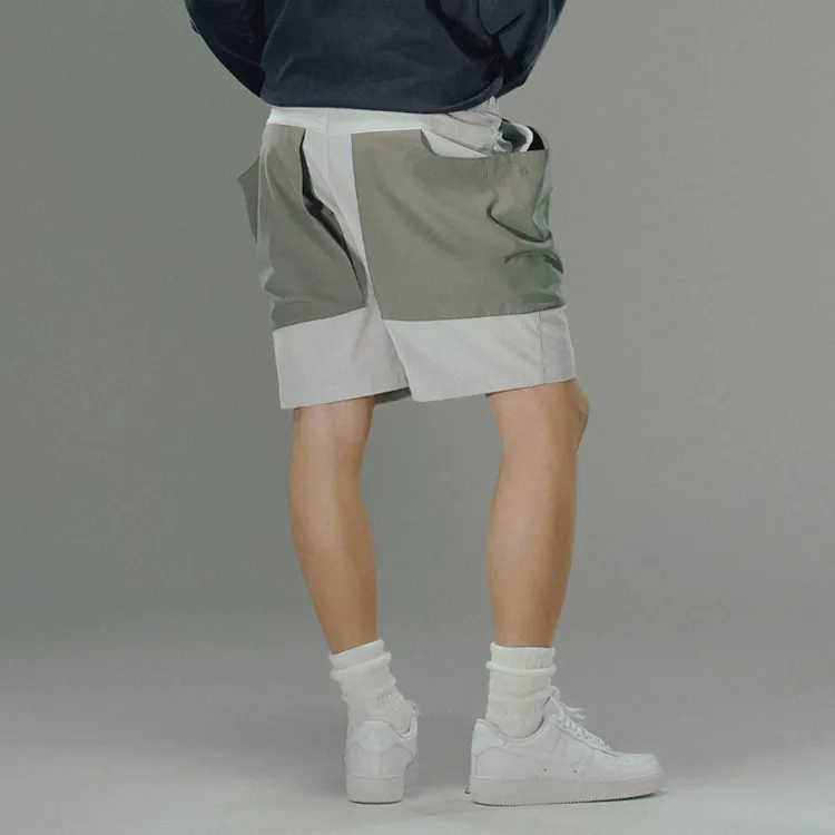 Randomevent Casual Shorts Unisex Ecru-5
