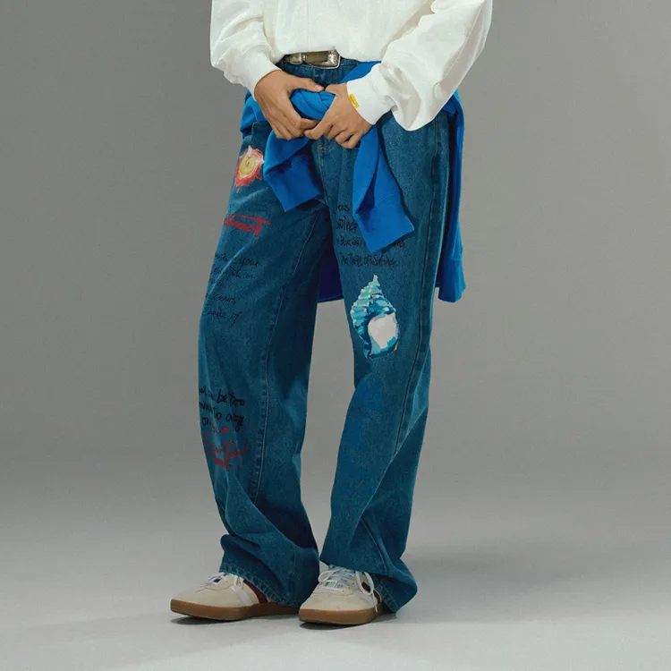 Randomevent SS24 Jeans Unisex Light Blue-3