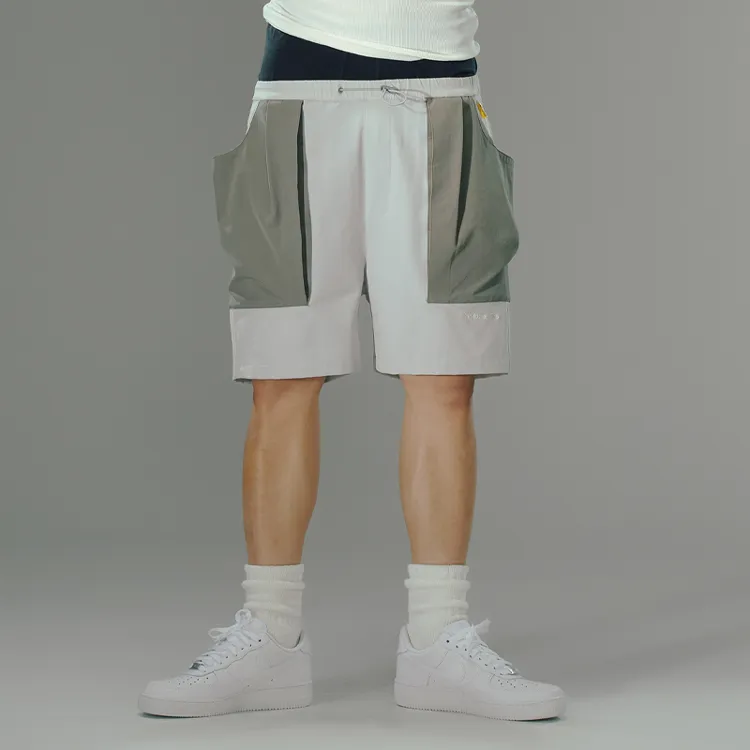 Randomevent Casual Shorts Unisex Ecru-2