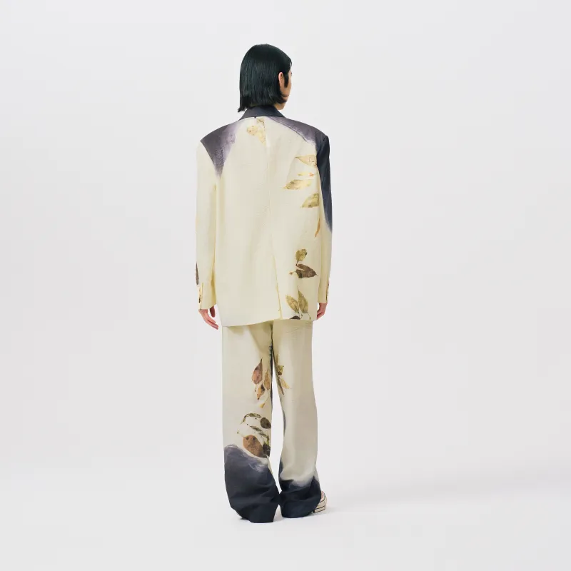 Feng Chen Wang Natural dye Single breasted Blazer-4