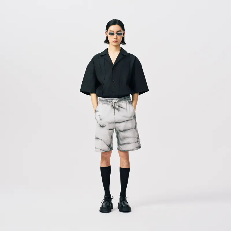 Feng Chen Wang Tie dye Track Shorts-2