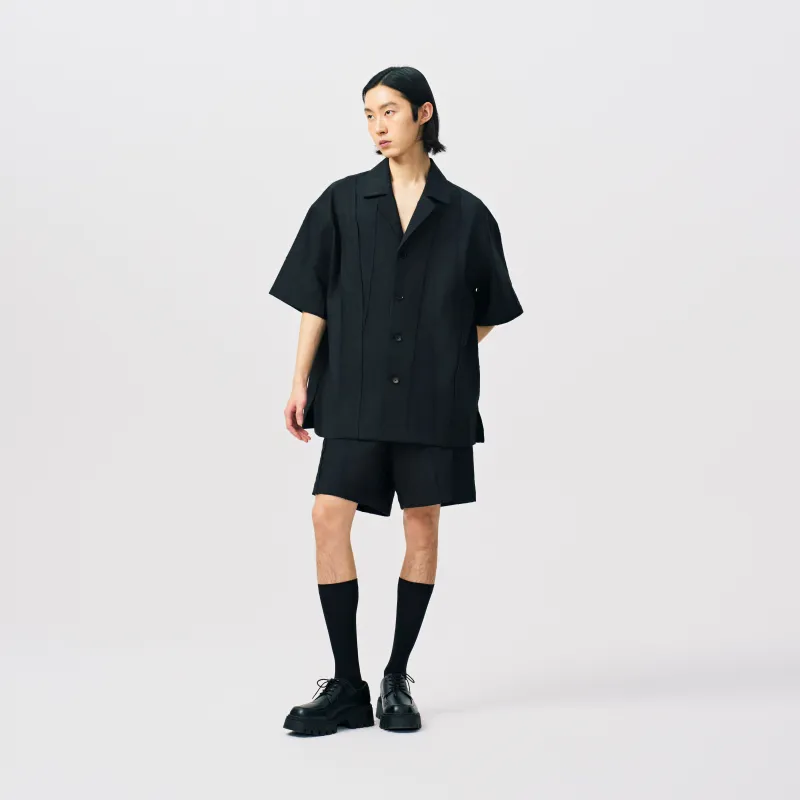 Feng Chen Wang High waisted Wool Shorts-3