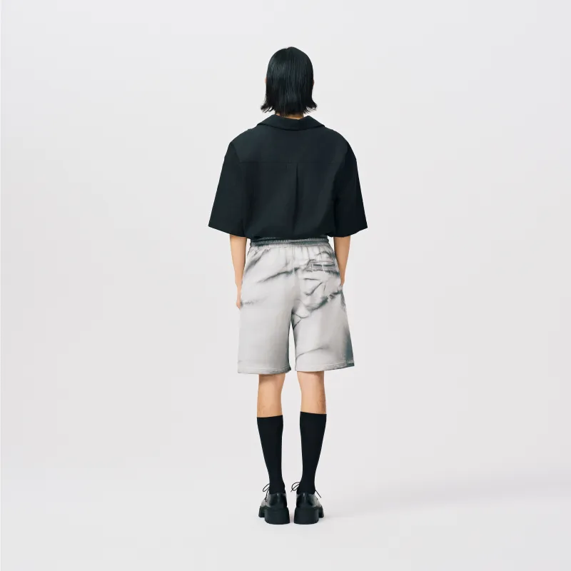 Feng Chen Wang Tie dye Track Shorts-4