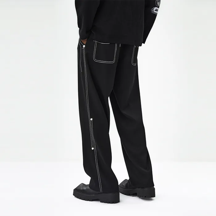 CNEW Suit Trousers Unisex Black-4