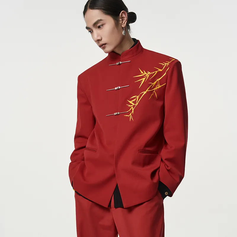 CNEW Business Suits Unisex Red-2