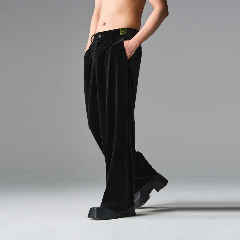 CNEW Casual Pants Unisex Black-3