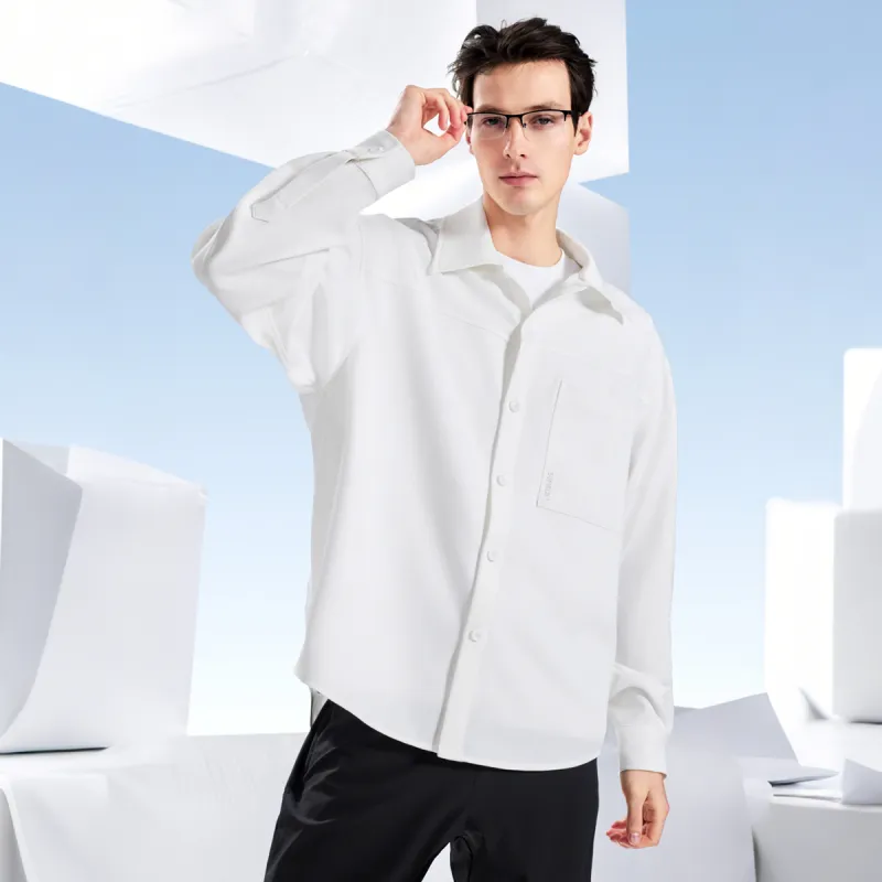 SUPIELD Shirts Men Mist White-4