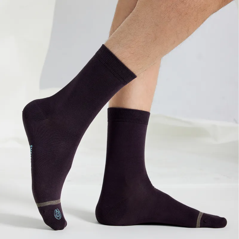 SUPIELD Intimate Series Mid Calf Socks Men's 3 Pack-27