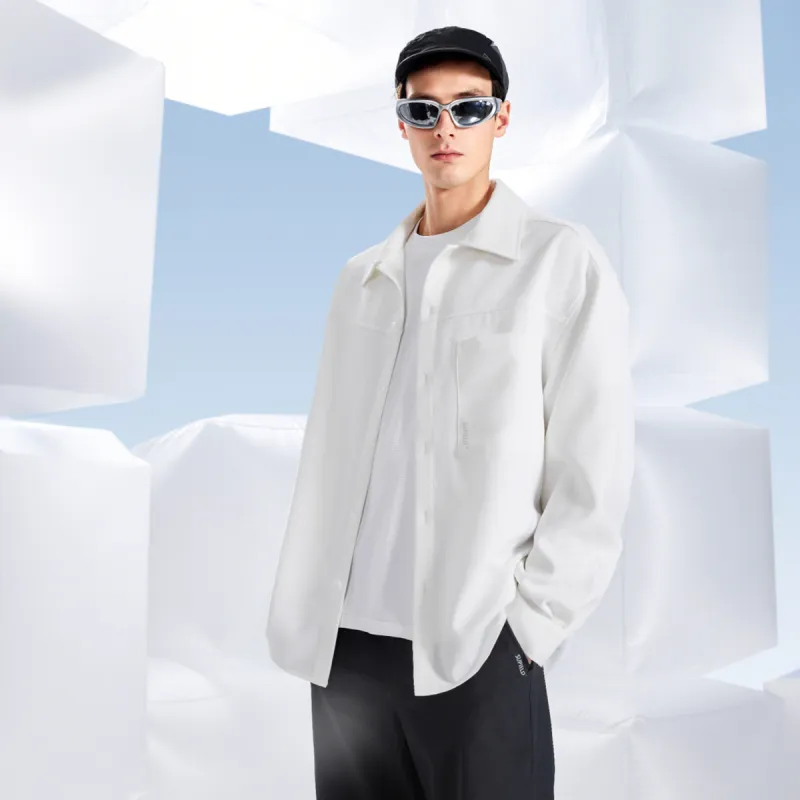 SUPIELD Shirts Men Mist White-2