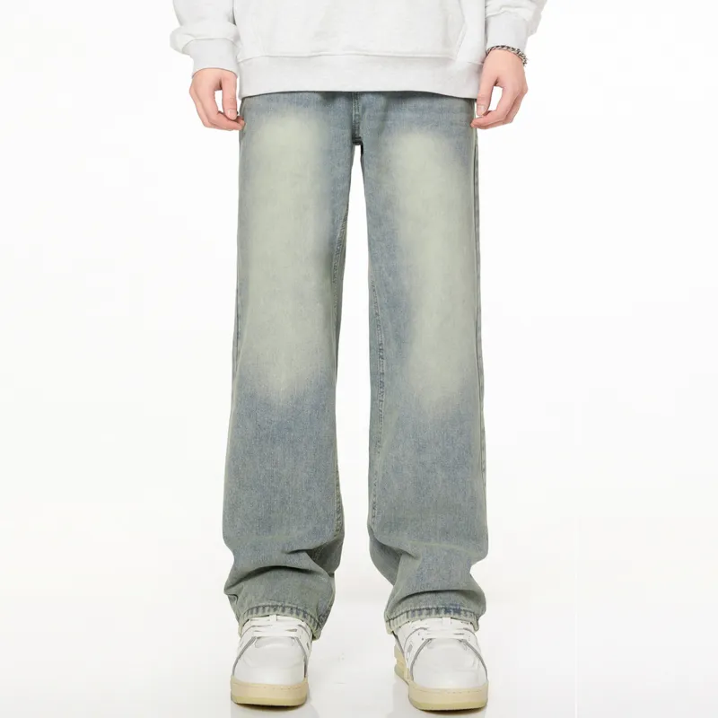 YooMore Jeans Unisex Blue-2