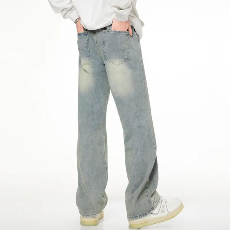 YooMore Jeans Unisex Blue-3
