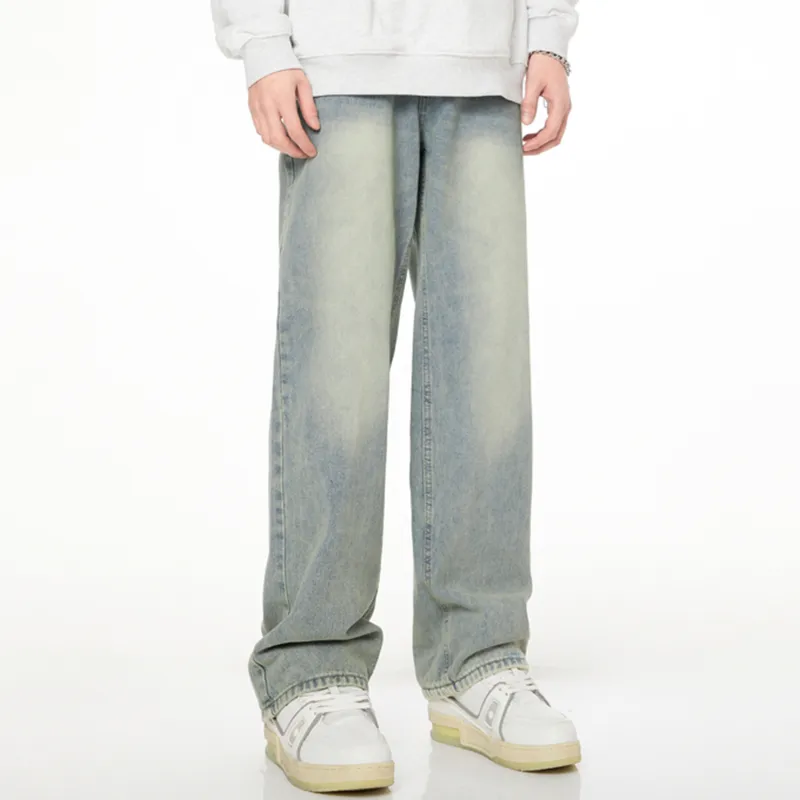 YooMore Jeans Unisex Blue-5