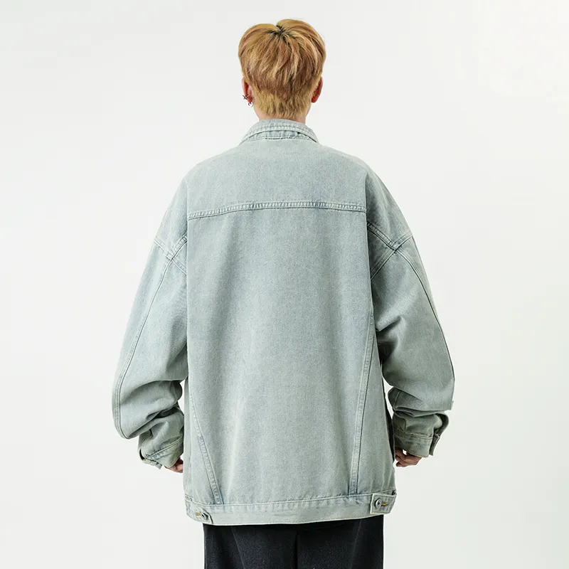 YooMore Denim Jackets Unisex-15