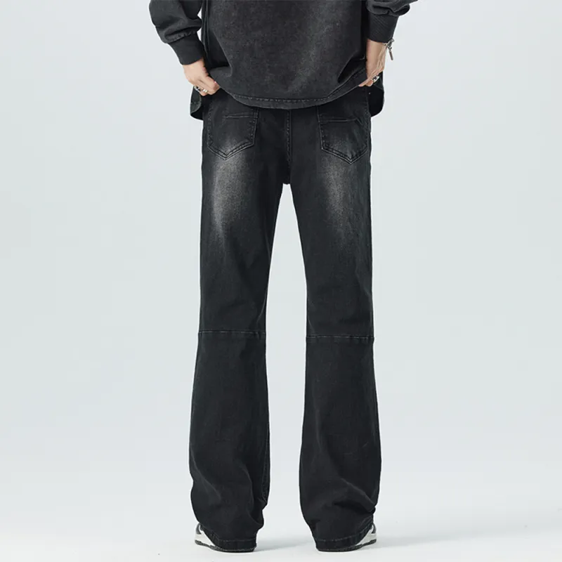 YooMore Jeans Unisex Black Gray Color-4