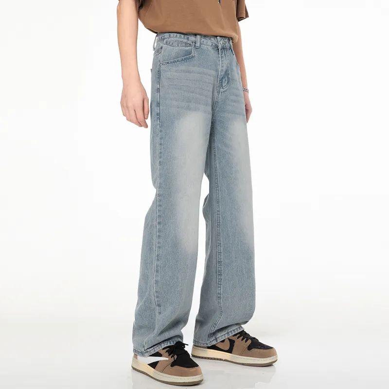 YooMore Jeans Unisex Blue-3