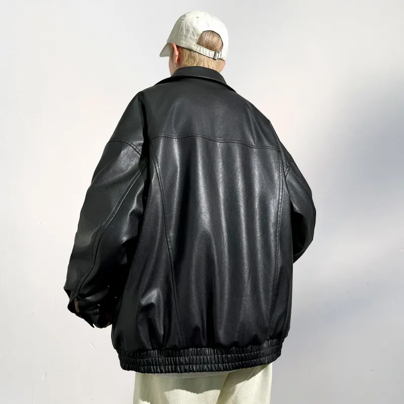 YooMore Leather Jackets Unisex-3