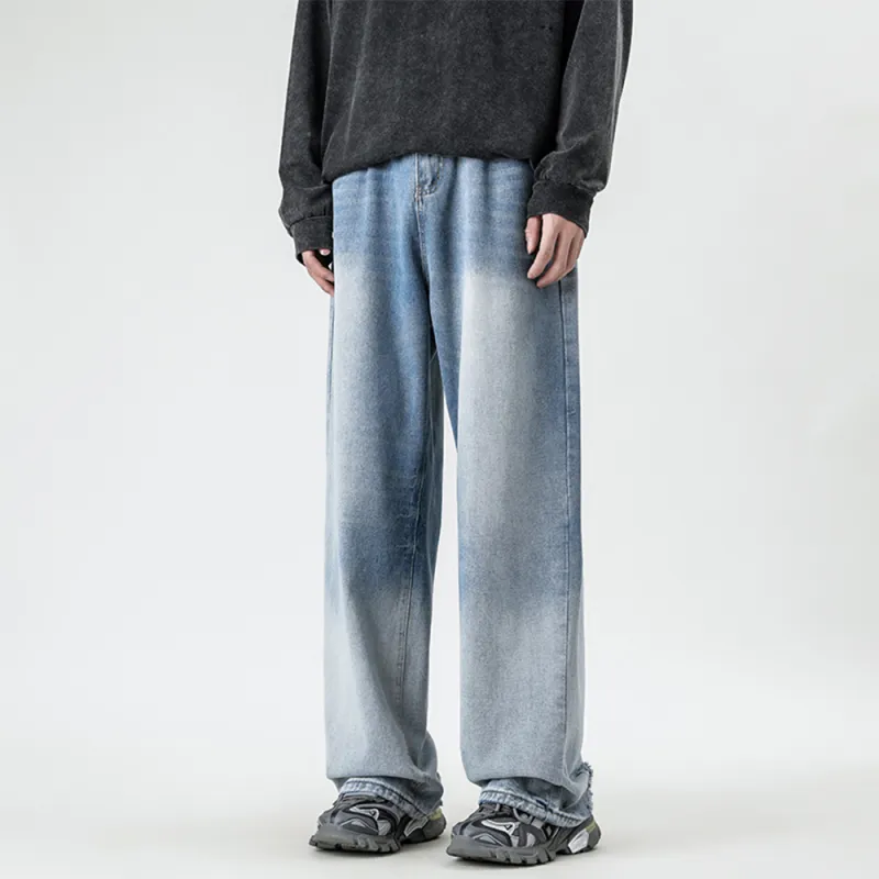 YooMore Jeans Unisex Blue Denim-2