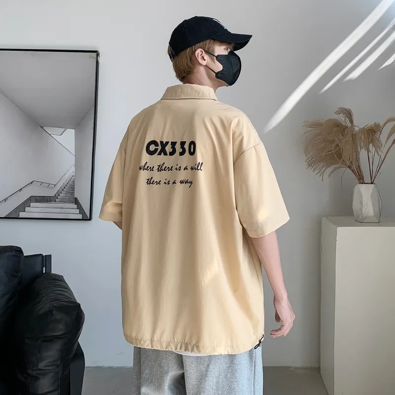 YooMore Drop Shoulder Sleeve T-Shirt Unisex-15