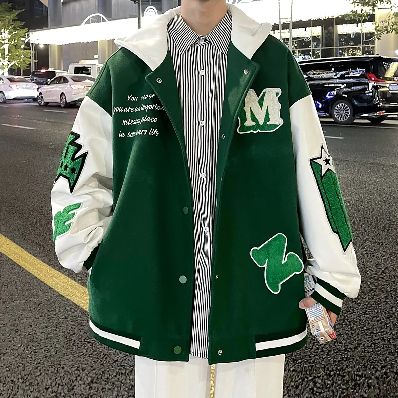 YooMore Baseball Jacket Coat Unisex-7