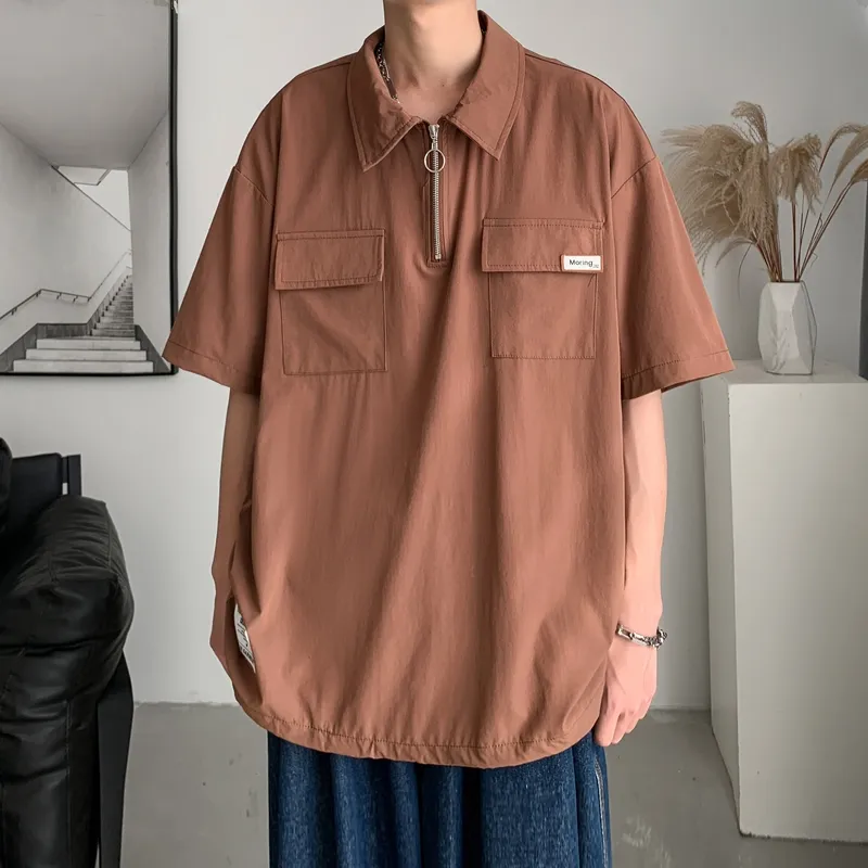 YooMore Drop Shoulder Sleeve T-Shirt Unisex-10