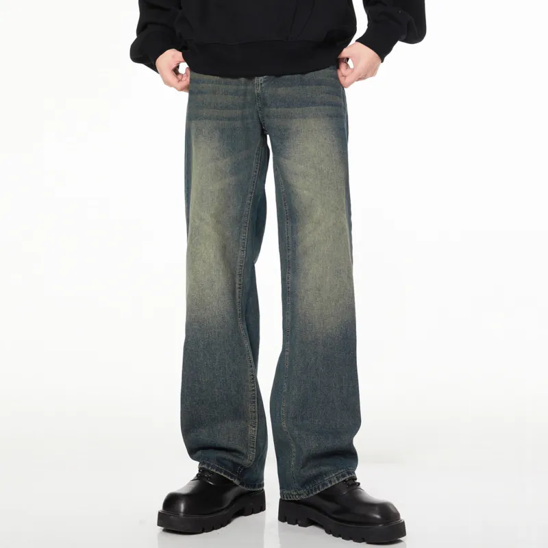YooMore Jeans Unisex Vintage Blue-2