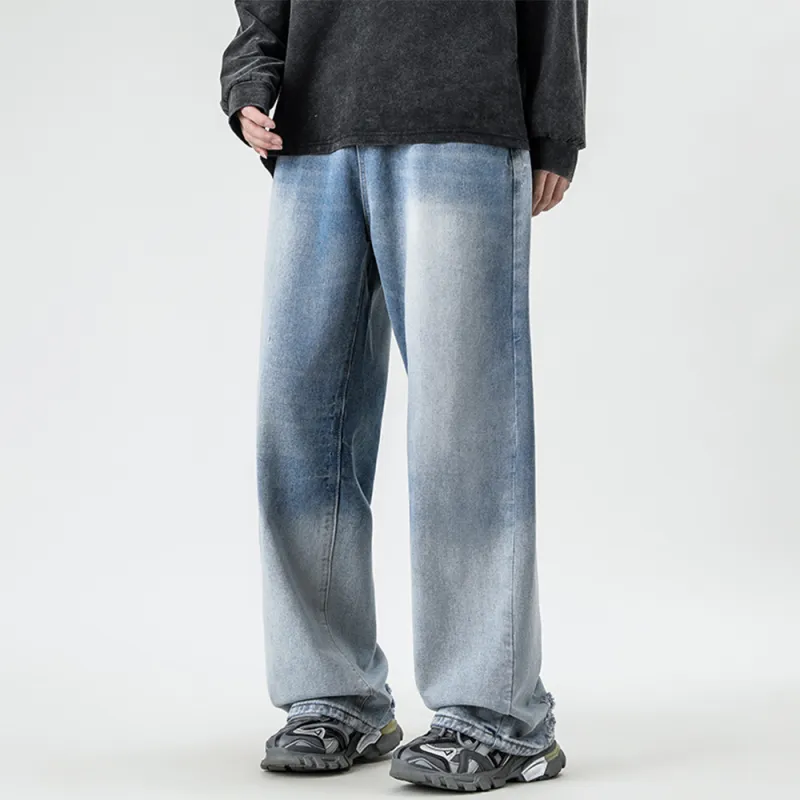 YooMore Jeans Unisex Blue Denim-4