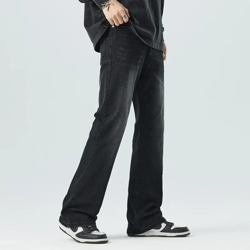 YooMore Jeans Unisex Black Gray Color-3
