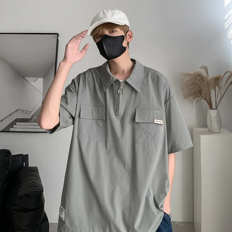 YooMore Drop Shoulder Sleeve T-Shirt Unisex-6