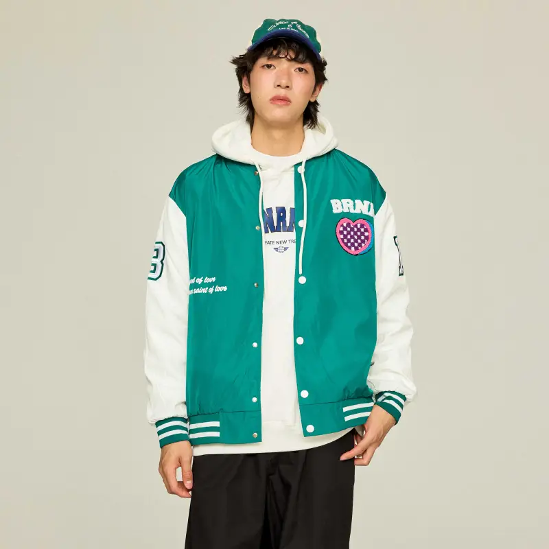 BRNR x MUDANTING Baseball Jacket Unisex-20