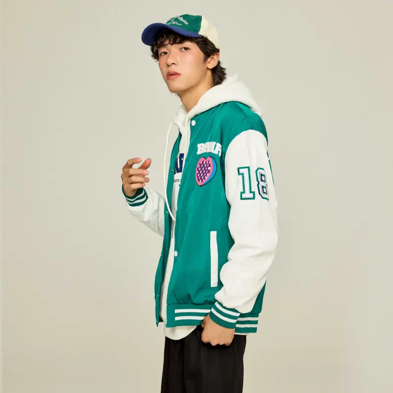 BRNR x MUDANTING Baseball Jacket Unisex-22