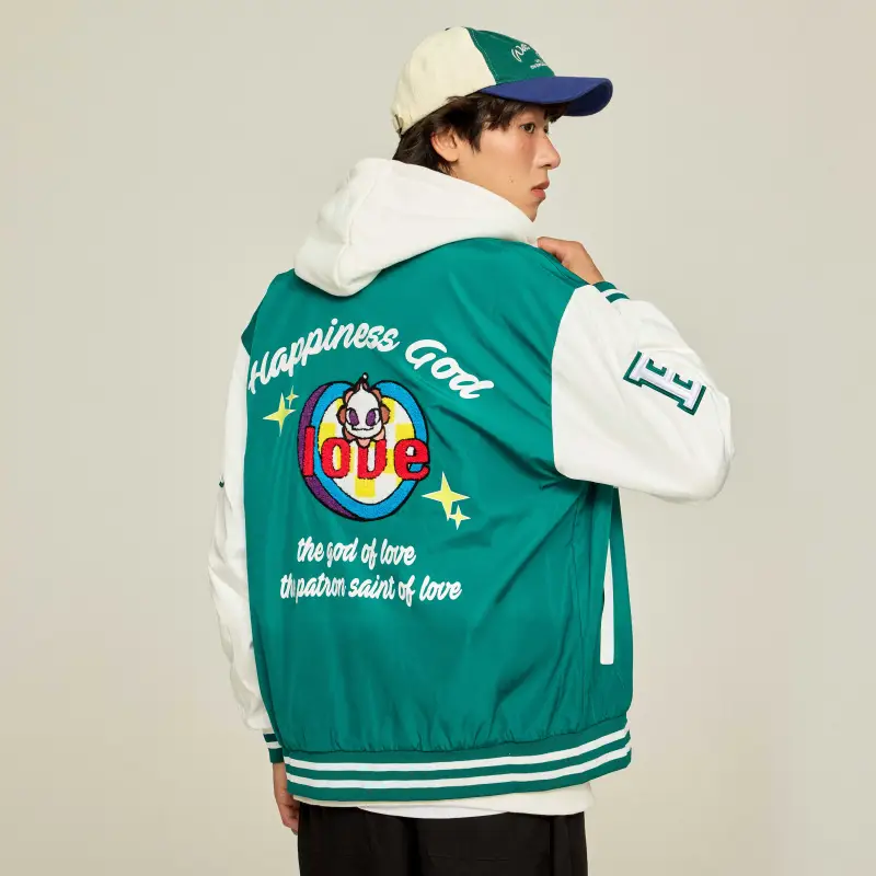 BRNR x MUDANTING Baseball Jacket Unisex-21